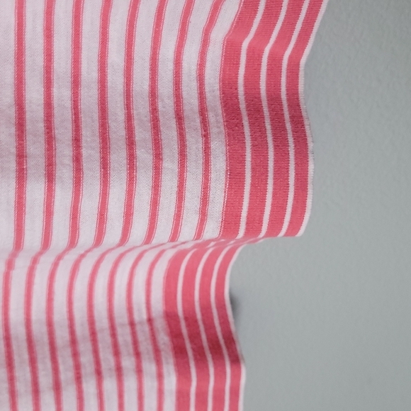 Loft Casual Comfy Weekend Short Sleeve Striped Sweater Top XXL - Picture 5 of 8